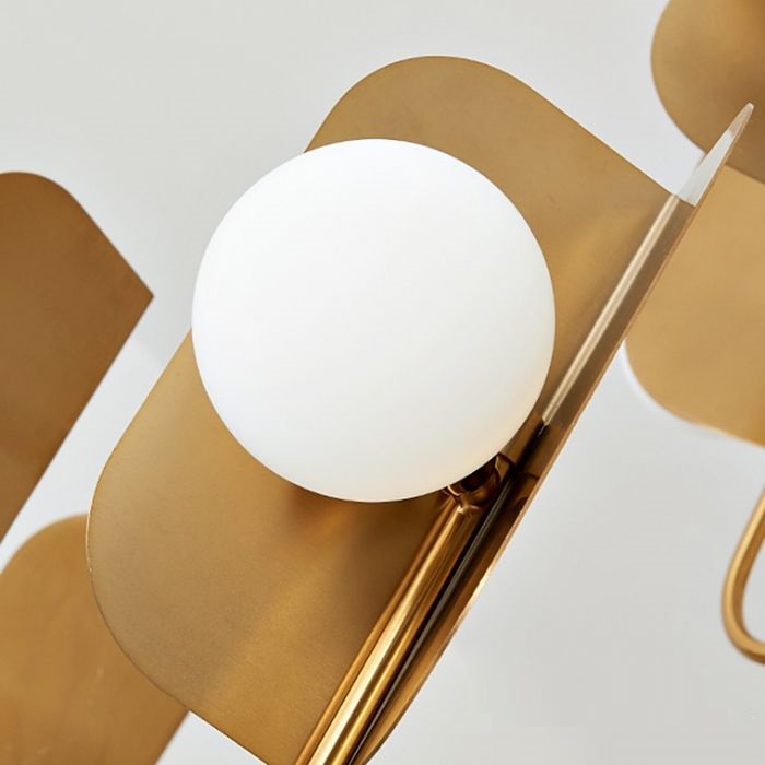 Светильник DZN3-1-87 GOLD/ЗОЛОТО ` D500/H600/4/G9/40W