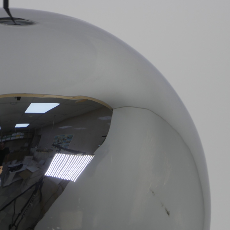 Светильник DZN-12546 РОМ + ЧЕРНЫЙ ТОНИРОВАННЫЙ ` D340*360/H1500/1/E27/40W MELT by Tom Dixon 24-03