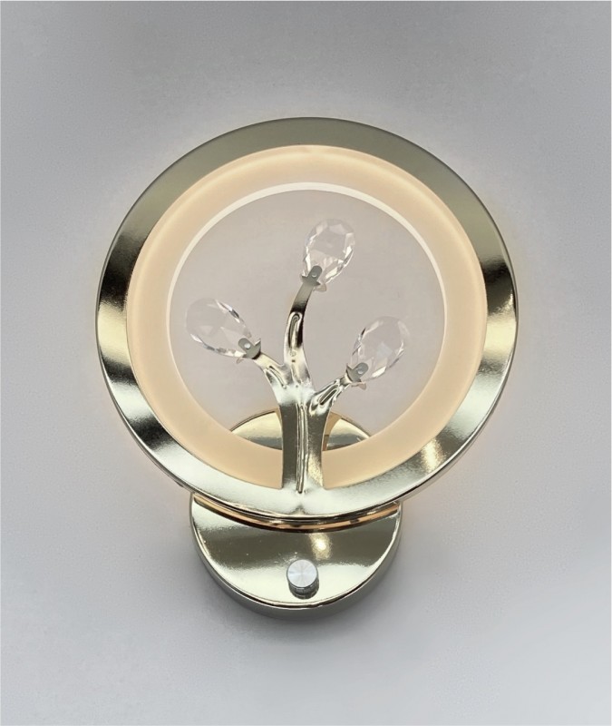 Светильник T-45T108B-BK (1C10059) GOLD/ЗОЛОТО ` LED D170/H150/1/LED/12W 3 РЕЖИМА SPF12