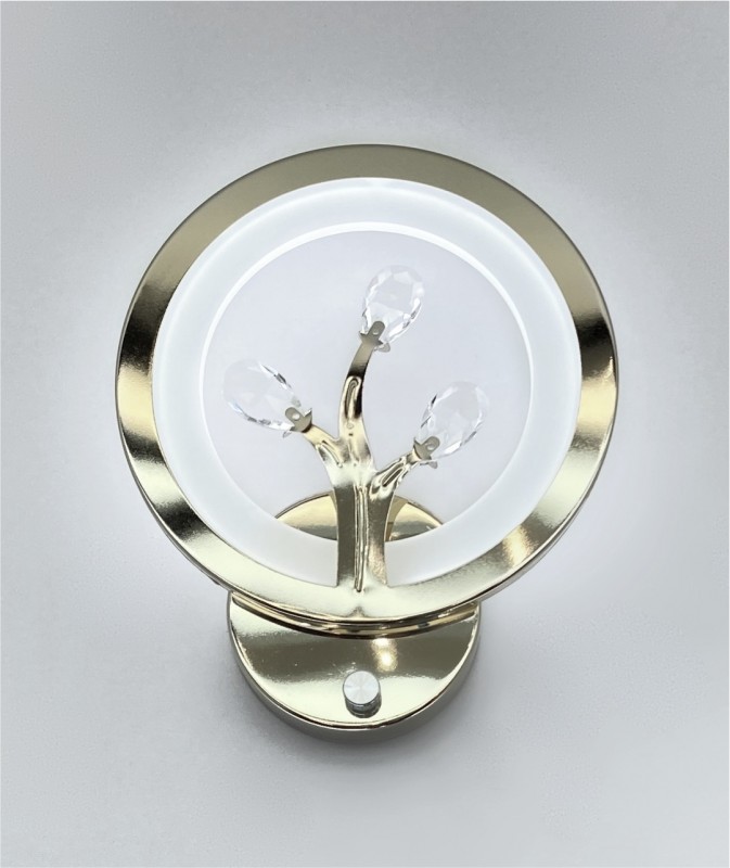 Светильник T-45T108B-BK (1C10059) GOLD/ЗОЛОТО ` LED D170/H150/1/LED/12W 3 РЕЖИМА SPF12