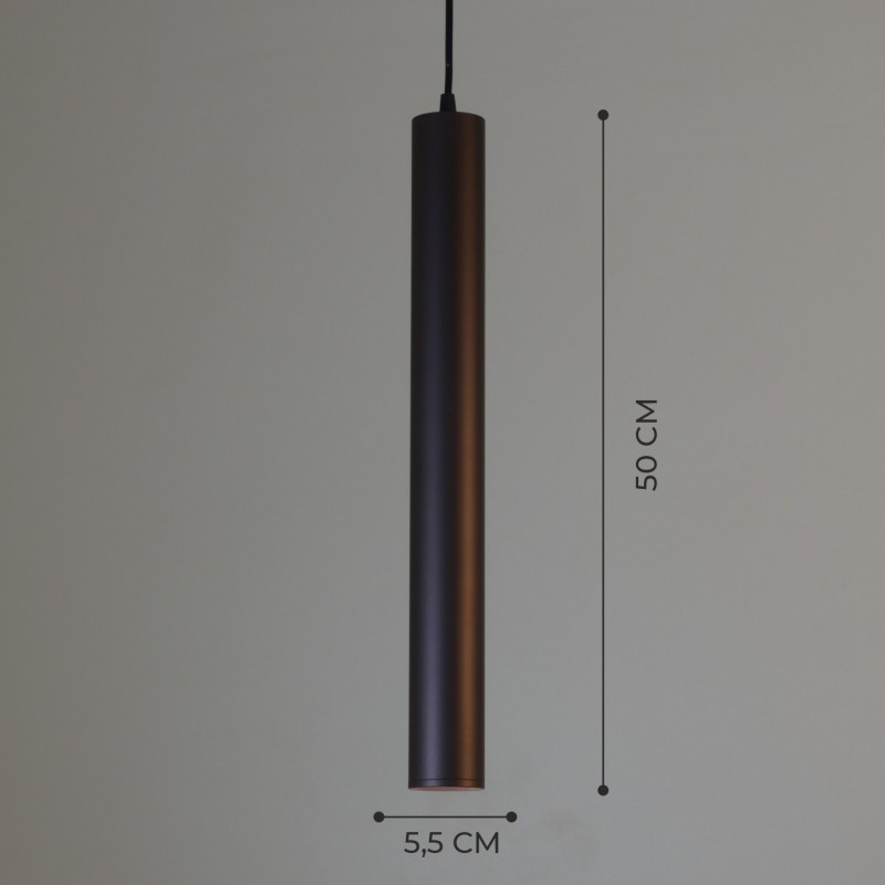 Светильник Elegant SPF-10086 COFFEE/КОФЕ ` D55/H500/1/GU10/50W SIRIUS без лампы SPF21-9 (1)