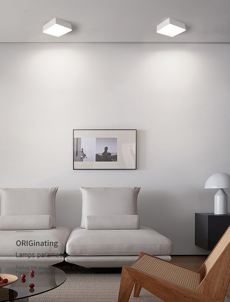 Светильник SPF-13507 БЕЛЫЙ D220*220/H58/1/LED/20W/4000K ATOM 25-03 (1/20)