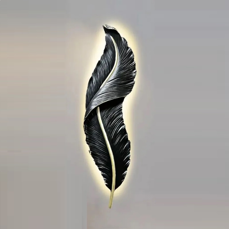 Светильник DZN-13521 ЧЕРНЫЙ+ЗОЛОТО ` D900*240/H100/1/LED/24W/4000K MILANO 24-12