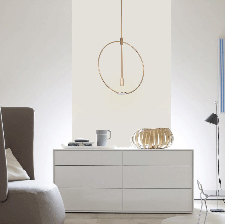 Светильник DZN-13564 ЗОЛОТО ` D450/H1200/1/LED/7W/4500K ELARA