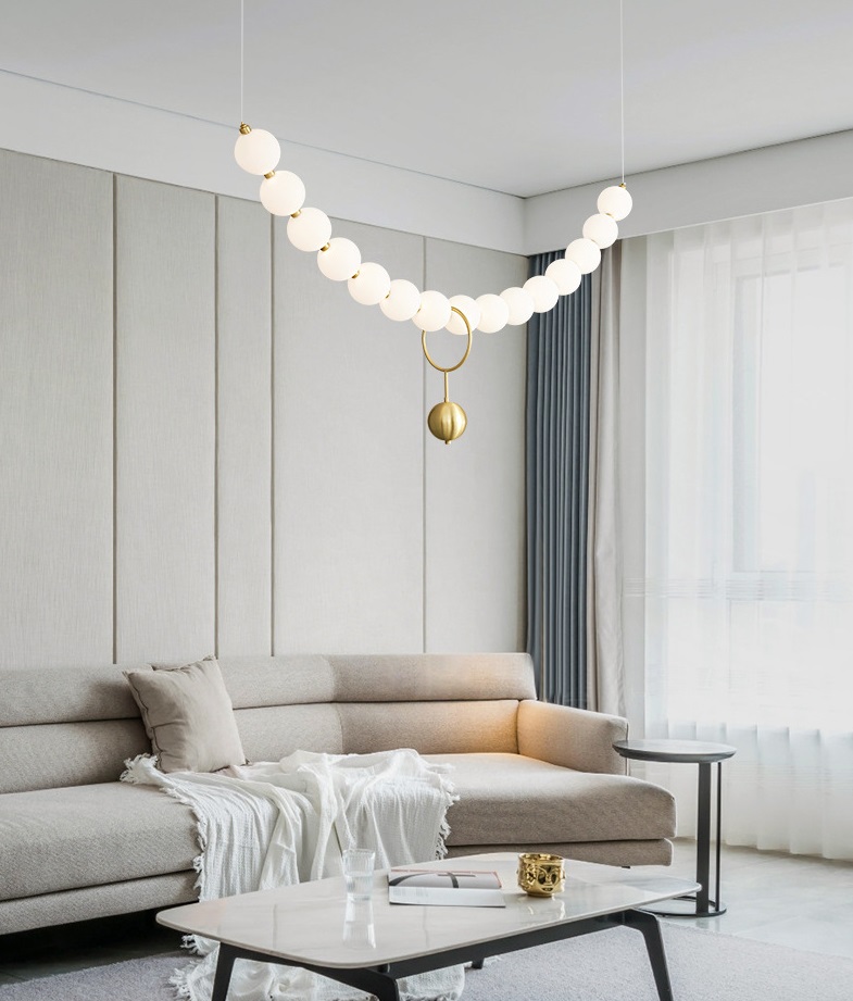 Светильник DZN-36226 БРОНЗА ` D1500*350/H1200/15/LED/57W/4500K N-LACEE