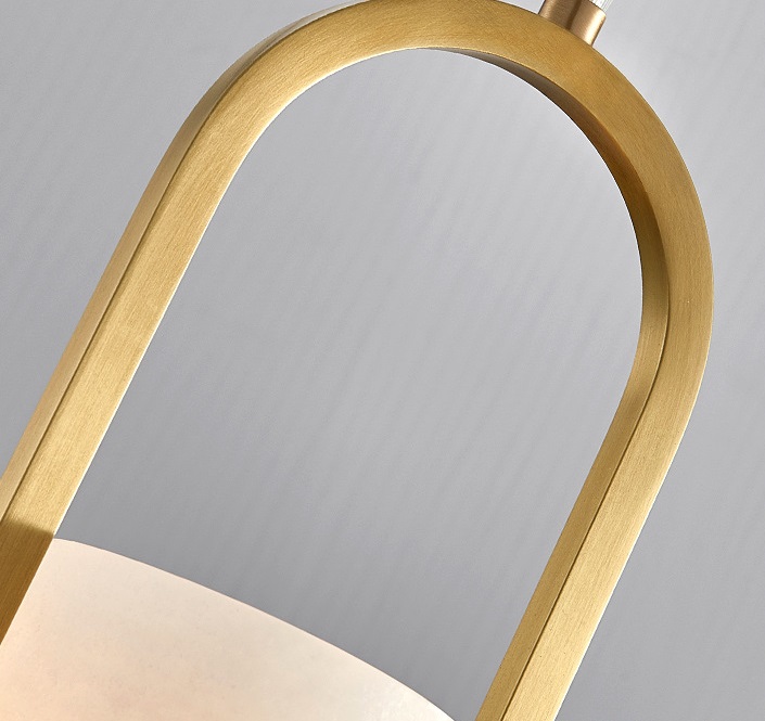 Светильник DZN-55135 ЗОЛОТАЯ БРОНЗА + МРАМОР ` D130/H430+2000/1/E27/40W RUNOLV