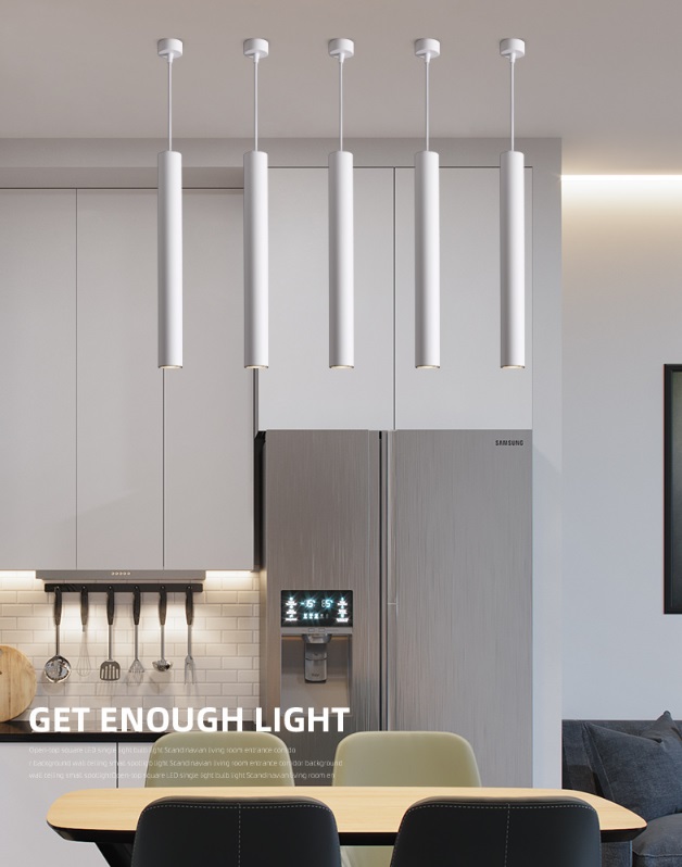 Светильник Elegant SPF-10192 WHITE/БЕЛЫЙ ` D55/H500/1/GU10/50W SIRIUS без лампы 23-06