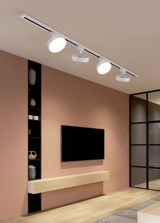 Светильник IL.0014.0010 WHITE/БЕЛЫЙ ` D120/H170/LED/1/18W 4000K BRAIN SPF13 (1/50)