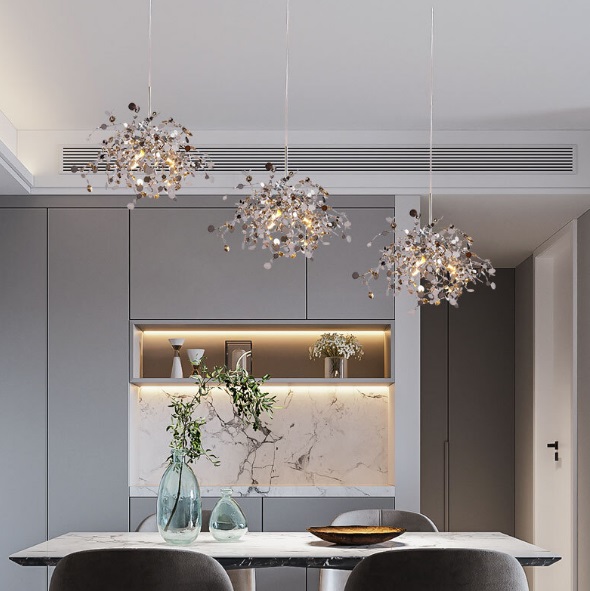 Светильник DZN-13586 РОМ ` D1100/H2000/9/G9/5W ARGENT