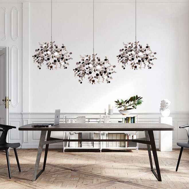 Светильник DZN-13586 РОМ ` D1100/H2000/9/G9/5W ARGENT