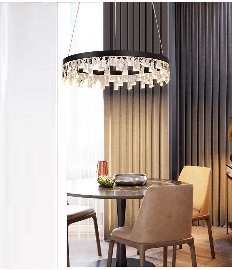 Светильник потолочный DZN-13598 ЧЕРНЫЙ D600/H1200/1/LED/.W/4000K (без ПДУ) DRAGON