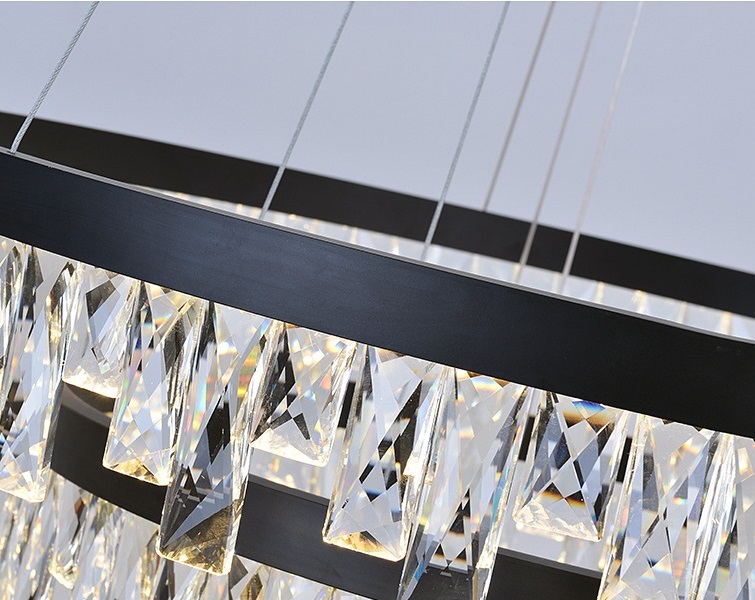 Светильник потолочный DZN-13598 ЧЕРНЫЙ D600/H1200/1/LED/.W/4000K (без ПДУ) DRAGON