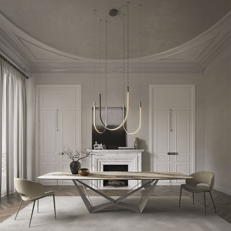 Светильник ElegantLight DZN-13626 ЧЕРНЫЙ + ЗОЛОТО ` D800*800+600*600+500*500/H1200/3/LED/..W/4500K S