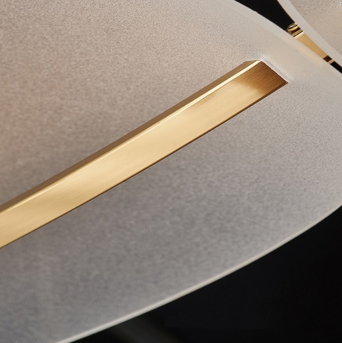 Светильник DZN-6996 БРОНЗА ` D800*180/H2000/8/LED/28W/4200K FLAKE