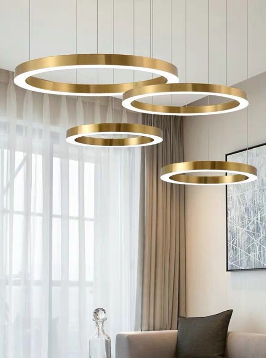 Светильник MD.7002 BRASS/ЛАТУНЬ ` D400+500+600+700/H1200/1/LED/...W DZN22-05